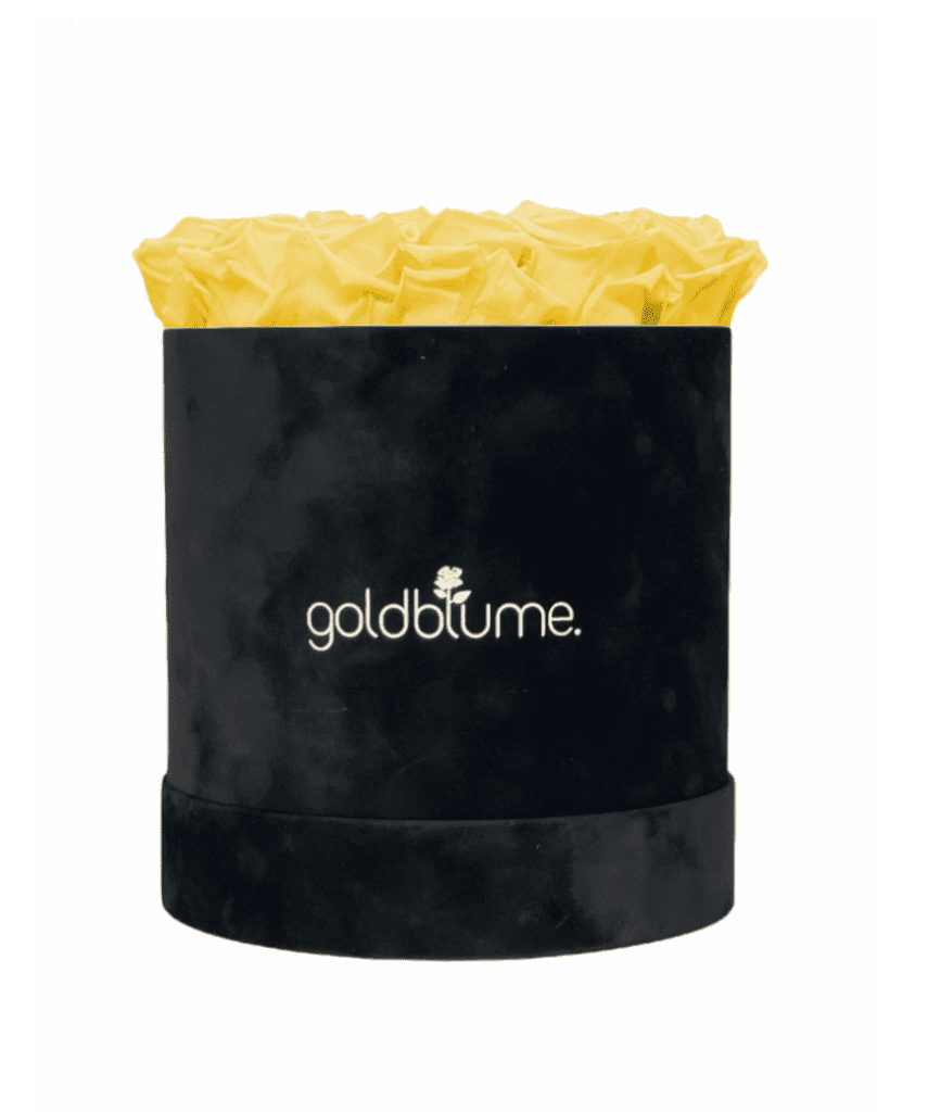 Velvet Black Collection - Goldblume 