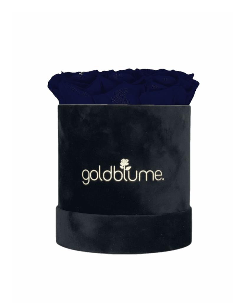 Velvet Black Collection - Goldblume 