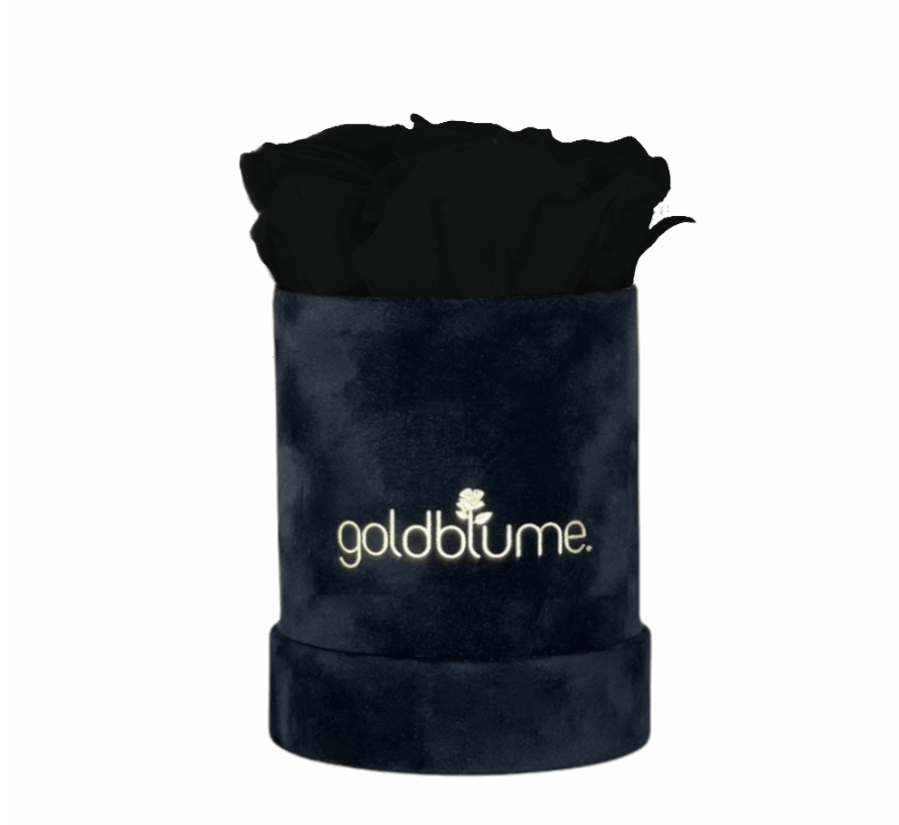 Velvet Black Collection - Goldblume 