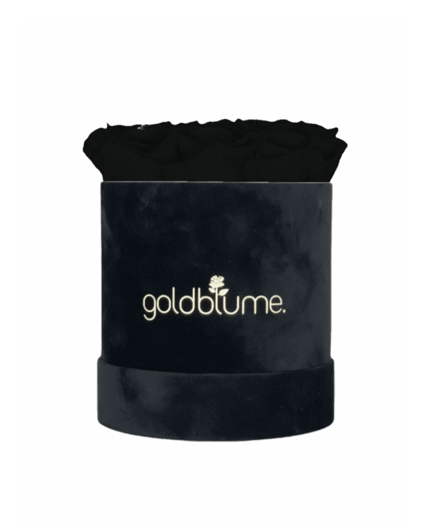 Velvet Black Collection - Goldblume 