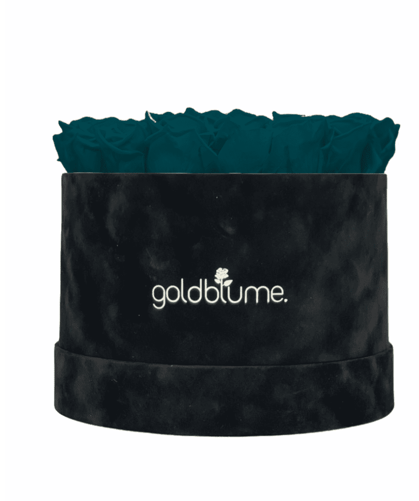 Velvet Black Collection - Goldblume 