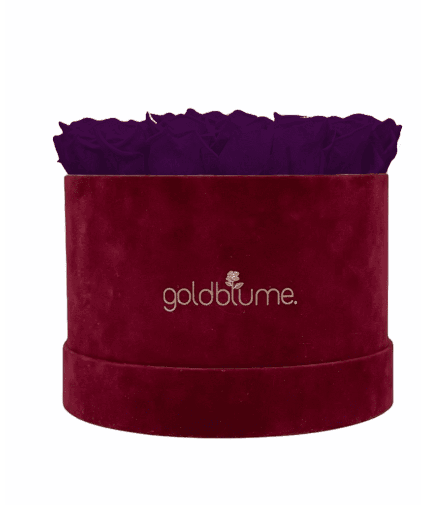 Velvet Bordeaux Collection - Goldblume 